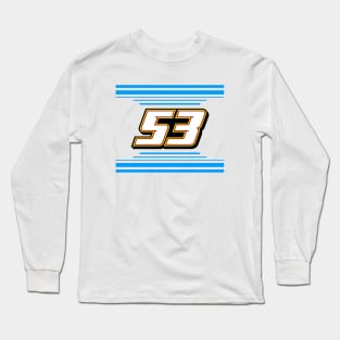 Joey Gase #53 2024 NASCAR Design Long Sleeve T-Shirt